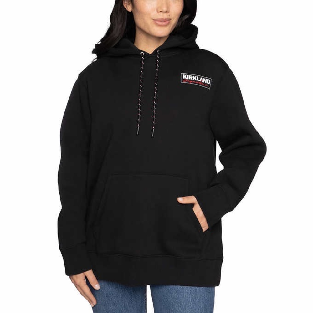Kirkland Signature black logo hoodie